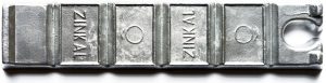 Pacco di lingotti di lega di zinco per pressofusione (zama) KAYEM